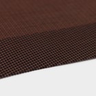 Салфетка сервировочная на стол «Шахматы», 45×30 см цвет коричневый - Фото 3