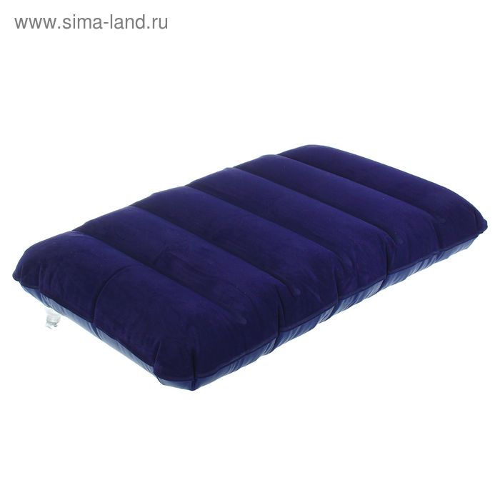 Подушка для шеи дорожная, надувная, цвета МИКС - Фото 1