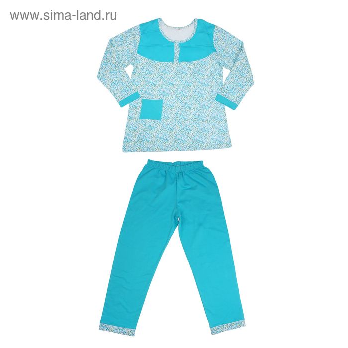 Пижама женская, цвет МИКС, размер 52 - Фото 1