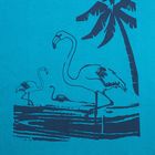 Футболка женская, цвет голубой, принт МИКС, размер 46 - Фото 4