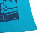 Футболка женская, цвет голубой, принт МИКС, размер 46 - Фото 5