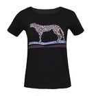 Футболка женская, цвет чёрный, принт МИКС, размер 50 - Фото 1