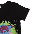 Футболка женская, цвет чёрный, принт МИКС, размер 50 - Фото 4