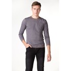 Джемпер мужской, цвет серый, размер 52 - Фото 1