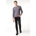 Джемпер мужской, цвет серый, размер 52 - Фото 2