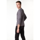 Джемпер мужской, цвет серый, размер 52 - Фото 3