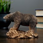 Фигура "Медведь хозяин тайги" 10х13см    бронза - Фото 2