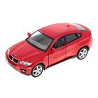 Машина металлическая BMW X6, инерция, масштаб 1:38, МИКС - Фото 1