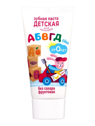 Зубная паста детская «Абвгдейка. Страна сказок», без сахара, от 0 лет
