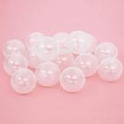 Шарики для сухого бассейна с рисунком, диаметр шара 7.5 см, набор 500 штук, цвет прозрачный - Фото 4