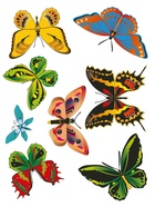 Трафарет - раскраска Calligrata, набор, 6 штук, для девочек - Фото 10