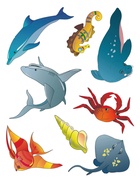 Трафарет - раскраска Calligrata, набор, 6 штук, для мальчиков - Фото 11