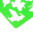 Набор трафарет - раскраска Calligrata, 6 шт.: транспорт, инструменты, космос, морские обитатели, животные Африки, листья, для мальчиков - Фото 8