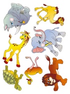 Трафарет - раскраска Calligrata, набор, 6 штук, для мальчиков - Фото 10