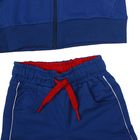 Комплект для мальчика (толстовка, брюки), рост 98-104 см, цвет синий 106-M - Фото 5