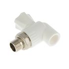 Кран шаровой для радиатора VALFEX, полипропиленовый, угловой, d=20 мм × 1/2" - Фото 2