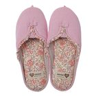 Тапочки домашние женские арт. 1808 W-SA  (пантолеты) (розовый) (р. 38) - Фото 1