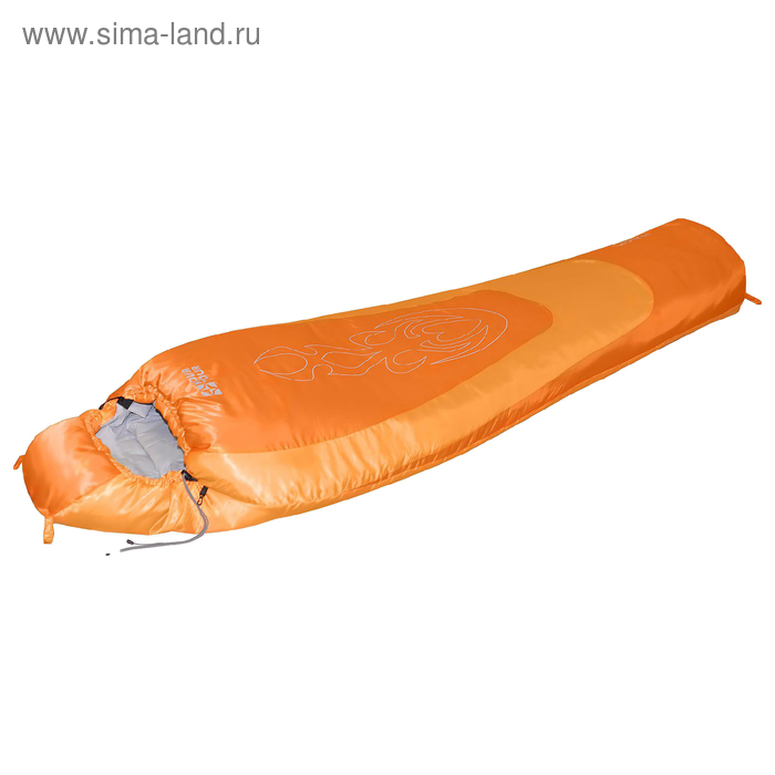 Спальный мешок "Сибирь -20 V2" Левый, Оранжевый - Фото 1