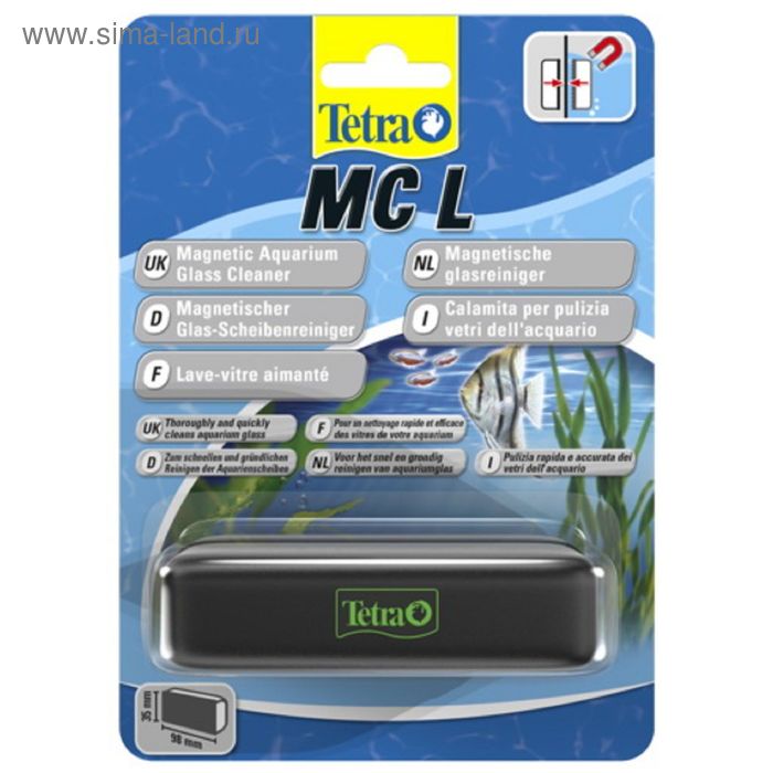 Скребок магнитный большой Tetra MC Magnet Cleaner L - Фото 1