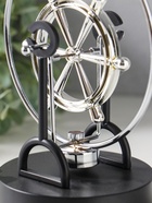 Маятник настольный антистресс «Сфера - колесо», 12×12×20 см - Фото 5