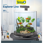 Аквариум дуговой Tetra AquaArt Explorer Line Tropical, 30 л, 39 х 27,5 х 32 см - Фото 8