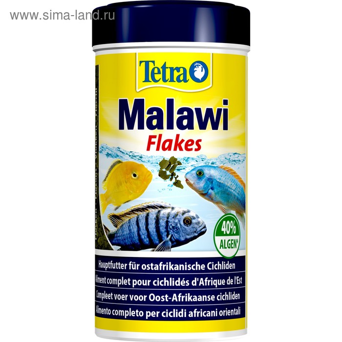Корм для рыб Tetra Malawi, хлопья, 250 мл - Фото 1