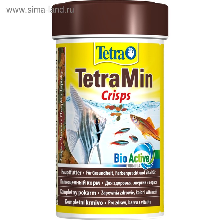 Корм TetraMin Crisps для рыб, чипсы, 100 мл, 22 г - Фото 1