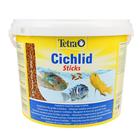 Корм TetraCichlid Sticks для рыб, гранулы, 10 л. 2,9 кг - фото 9105516