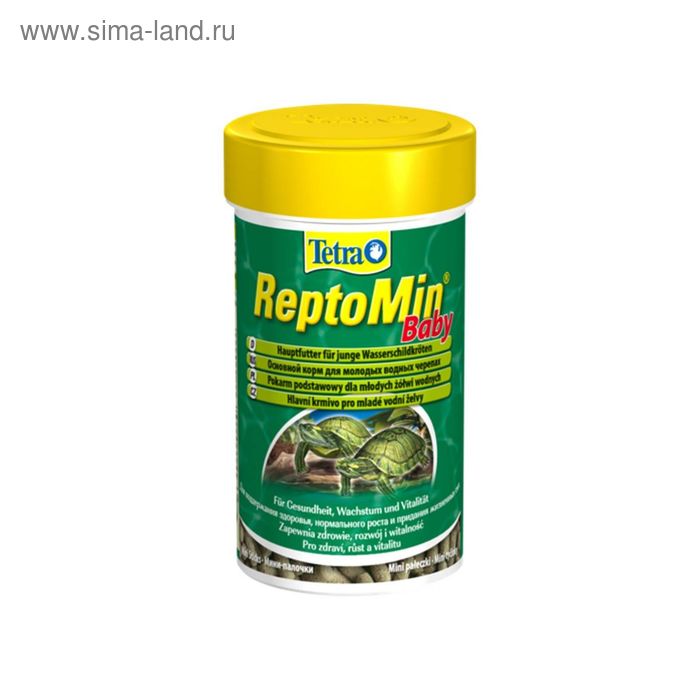 Корм Tetra ReptoMin Baby для рептилий, гранулы, 100 мл - Фото 1