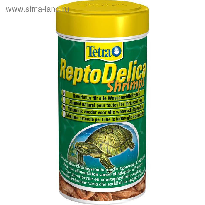 Корм Tetra ReptoDelica Shrimps для рептилий, деликатес из креветок, 250 мл - Фото 1