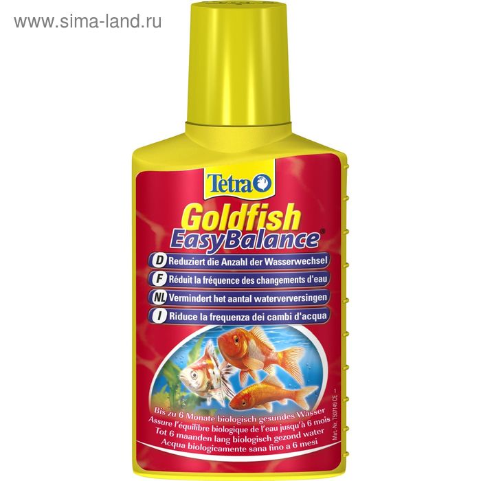 Кондиционер для золотых рыб Tetra Goldfish EasyBalance 100мл - Фото 1