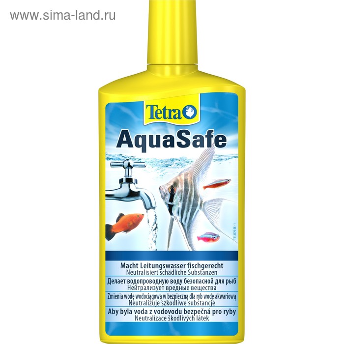 Кондиционер для подготовки воды AquaSafe 500мл на объем 1000л - Фото 1