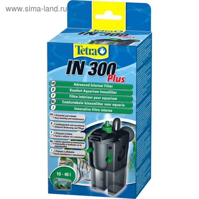 Фильтр внутренний IN 300  Tetratec®  150-300 л/ч на объем 10-40 л - Фото 1