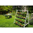 Грядка вертикальная, 4 яруса, 127 × 150 × 100 см - Фото 2