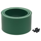 Клумба гибкая, 4 яруса, d = 40–60–80–100 см, высота бортика 48 см, зелёная - Фото 3