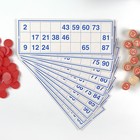 Русское лото деревянное «Русские узоры», 24 карточки, 100 фишек, 90 бочонков - Фото 5