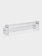 Подставка под лаки 2 этажа, 31*9*7,5 см, оргстекло 2 мм - фото 809394624