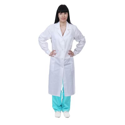 Халат женский медицинский, ГОСТ, р. 44-46, рост 170-176 см, цвет белый