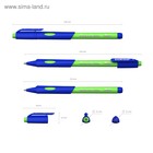 Ручка шариковая ErichKrause ErgoLine Kids Ultra Glide, первоклассника, эргономичный держатель, корпус Soft-touch, узел 0.7 мм, чернила синие, микс, блистер - фото 8302048
