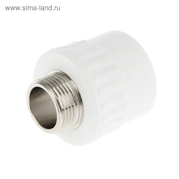 Муфта комбинированная VALFEX, d=32 мм × 3/4", наружная резьба, полипропиленовая - Фото 1