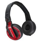 Наушники Pioneer HDJ-500-R, накладные, проводные, 1.2 м, черно-красные - Фото 1