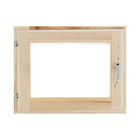 Окно деревянное для бани, 40×50 см, двойное стекло, «Добропаровъ» - Фото 3