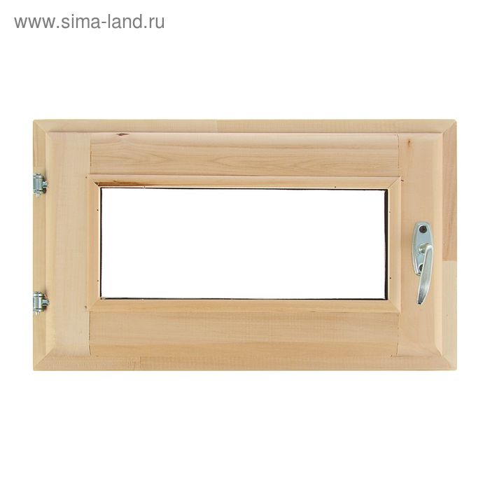 Окно, 30×50см, однокамерный стеклопакет, из липы - Фото 1