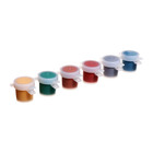 Краска акриловая, набор 6 цветов х 5 мл, Metallic, WizzArt Kid, МЕТАЛЛИЗИРОВАННЫЕ (повышенное содержание пигмента), морозостойкие - Фото 5