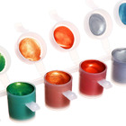 Краска акриловая, набор 6 цветов х 5 мл, Metallic, WizzArt Kid, МЕТАЛЛИЗИРОВАННЫЕ (повышенное содержание пигмента), морозостойкие - Фото 3