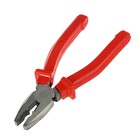 Плоскогубцы комбинированные ЛОМ, шлифованные, пластиковые рукоятки, 200 мм - Фото 3