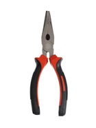 Длинногубцы ЛОМ, шлифованные, двухкомпонентные рукоятки, 160 мм - Фото 2