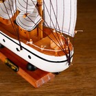 Корабль сувенирный средний «Мортан», борта белые, 33х31х5 см - Фото 5