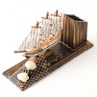 Набор настольный «Корабль мечты» с подставкой для ручек, 15 х 22 х 7 см - Фото 7