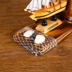Набор настольный «Корабль» с подставкой для ручек, 12 х 13 х 6 см - Фото 4